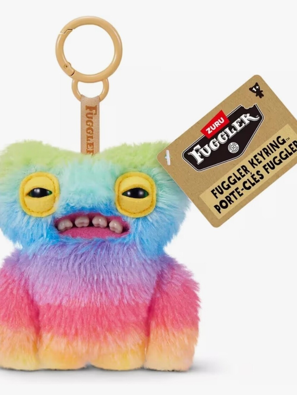 Fuggler Series 6 Keyring - Squidge Pastel